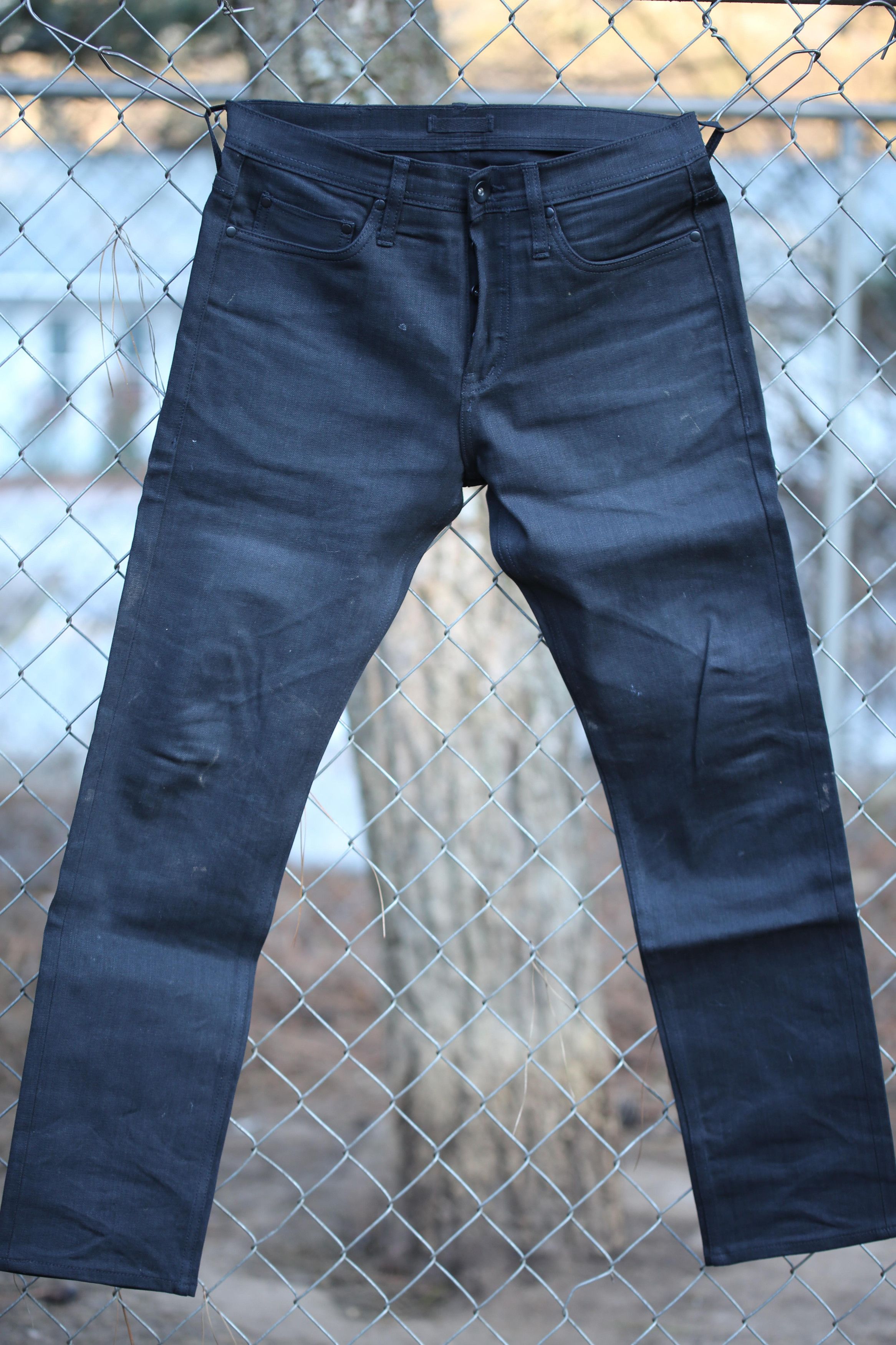 The Unbranded Brand Unbranded- UB244 11oz Tapered - Black Size US 31 - 1 Thumbnail