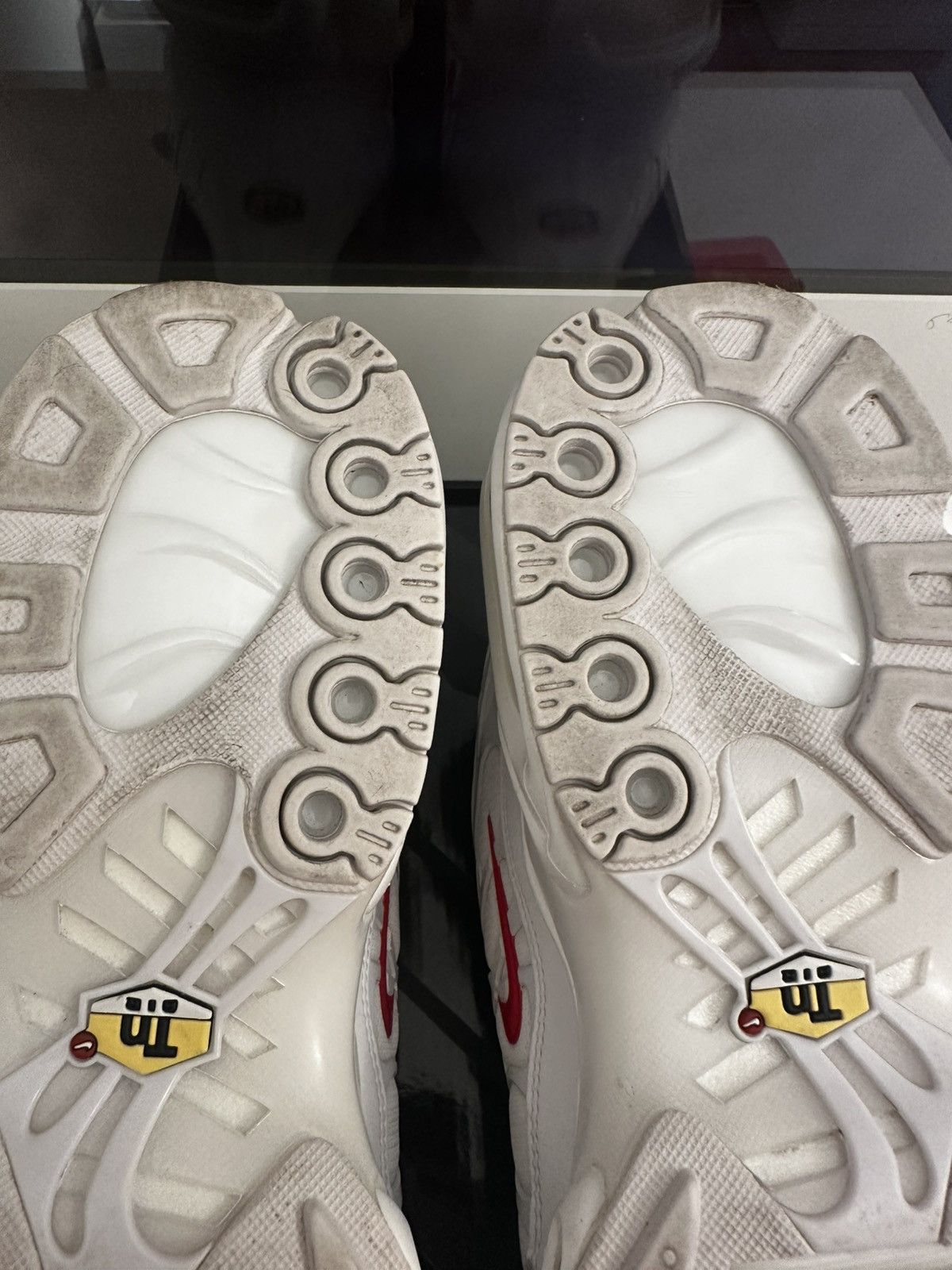 Nike × Supreme Nike Air Max Plus Supreme White Size US 11.5 / EU 44-45 - 12 Thumbnail