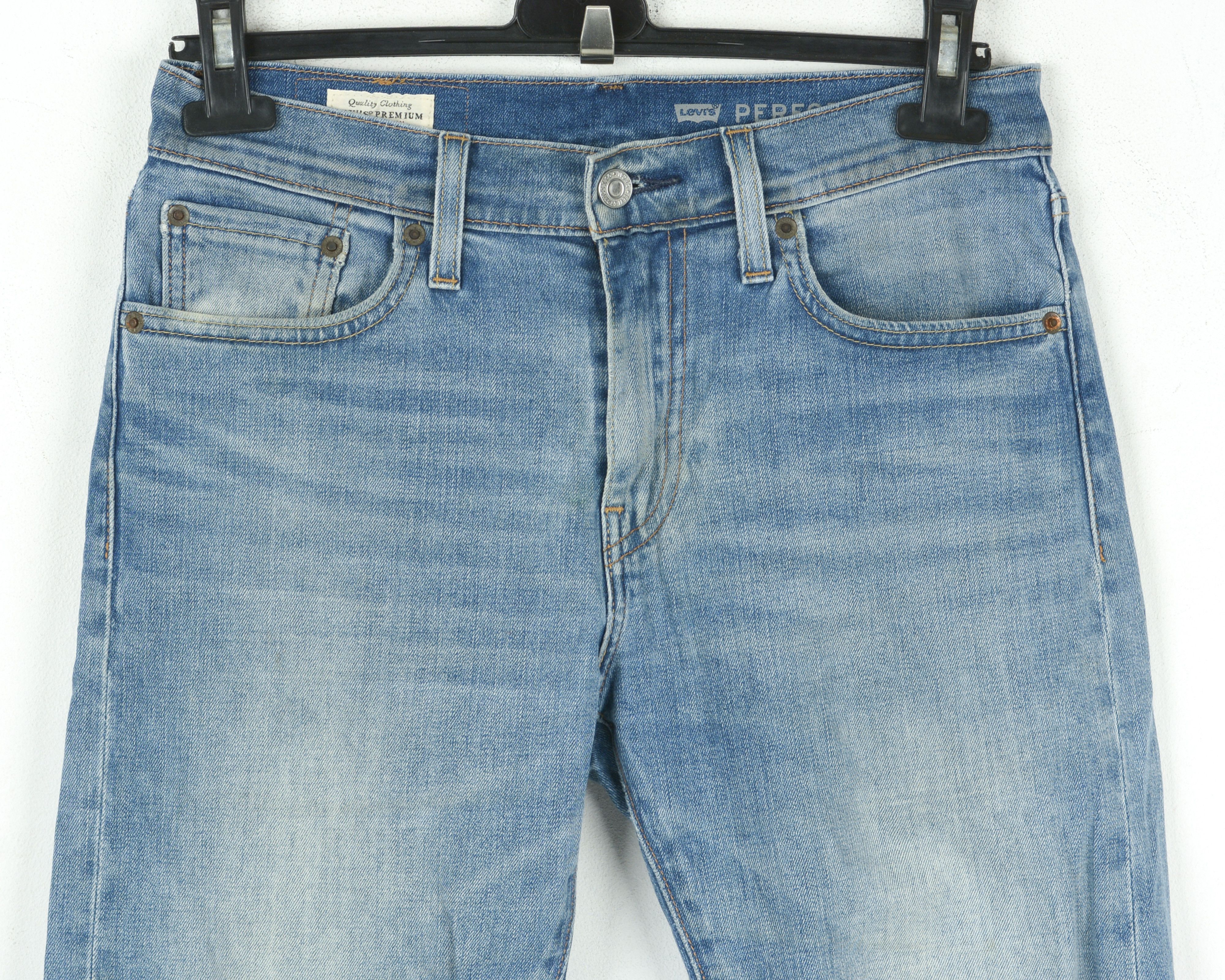 Levi's PREMIUM 512 W29 L32 Slim Tapered Jeans Pants Trousers Denim Size US 29 - 2 Thumbnail