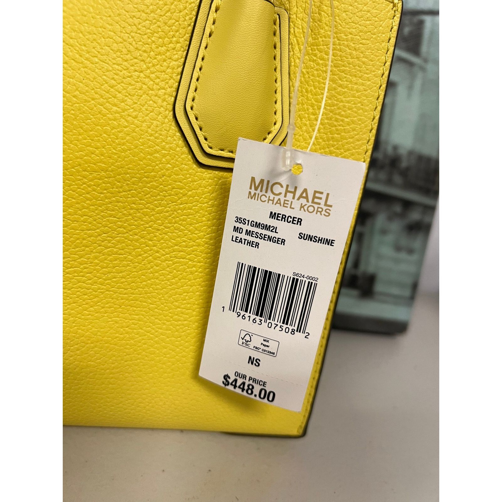 Michael Kors Michael Kors 35S1GM9M2L Mercer Medium Pebbled Messenger Bag Size ONE SIZE - 8 Thumbnail