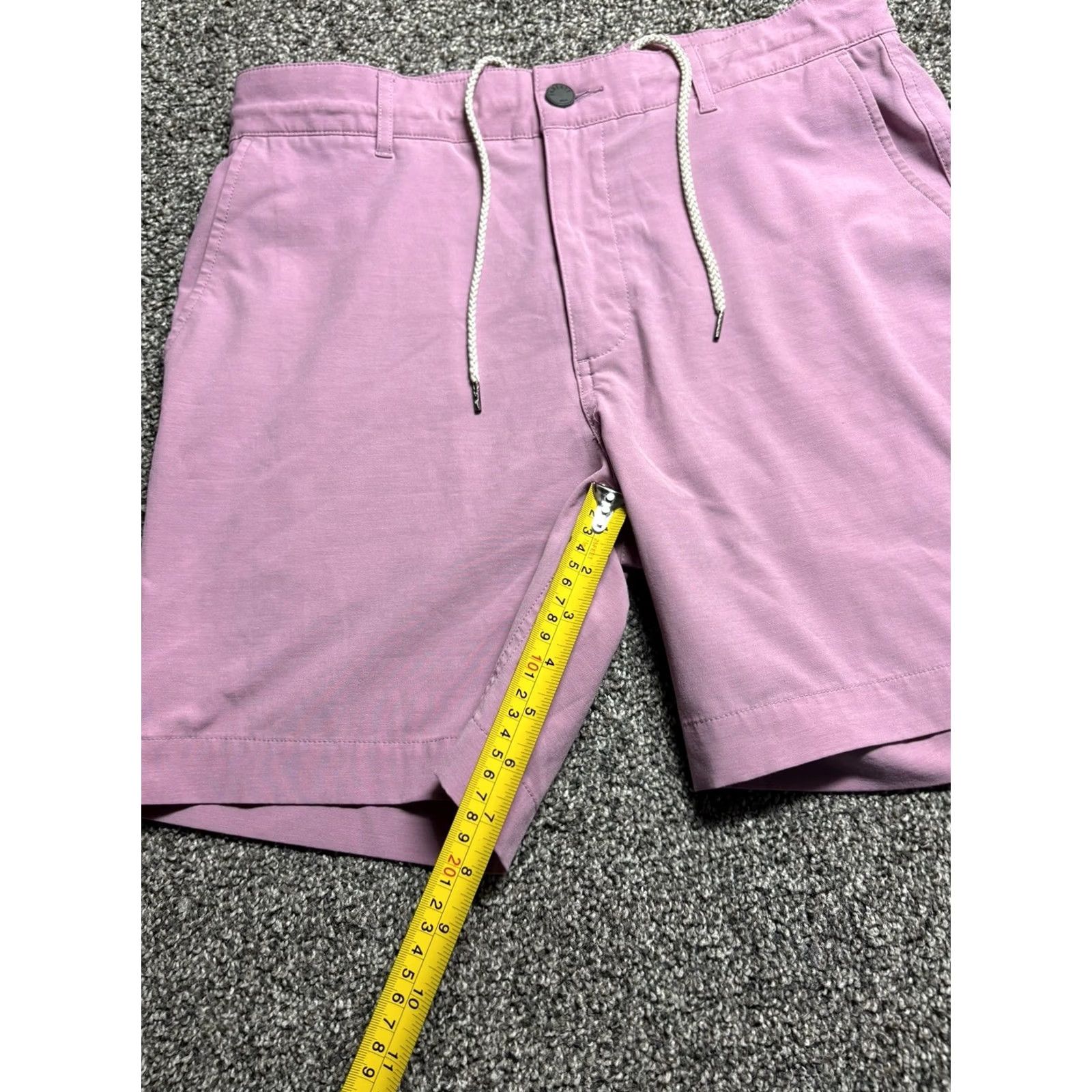 Faherty Faherty All Day Shorts Mens 30 Pink Stretch Performance Coral Drawstrings Size US 30 / EU 46 - 6 Thumbnail