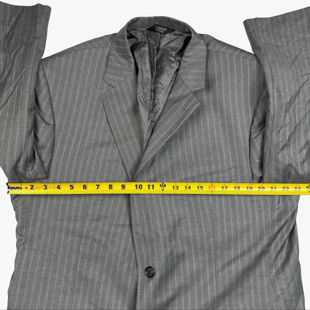 Jos. A. Bank Jos A Bank Men's Cotton Wool Tailored Fit 2-Button Blazer Gr Size 48R - 9 Thumbnail