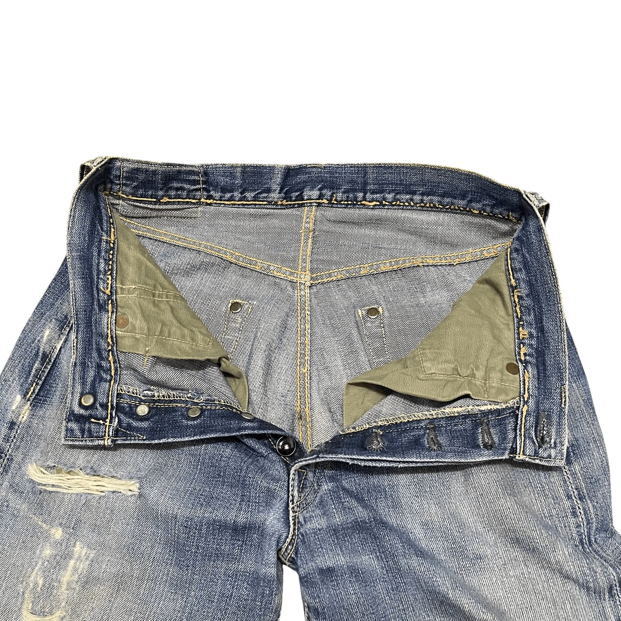 The Real McCoy's Vintage Joe McCoy's Selvedge Denim Size US 28 / EU 44 - 14 Thumbnail
