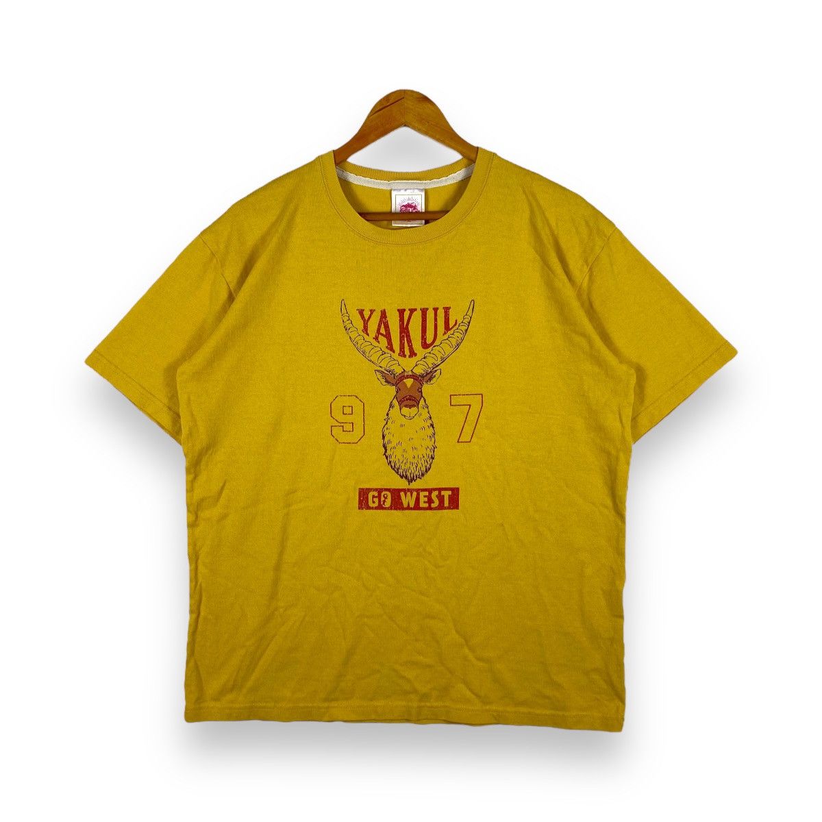 Anime PRINCESS MONONOKE YAKUL Studio Ghibli Hayao Miyazaki Tee Size US XL / EU 56 / 4 - 1 Thumbnail