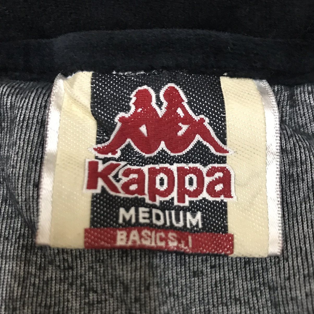 Kappa × Vintage Vintage 90s Kappa Side Tape Velvet Jacket Sweater Size US L / EU 52-54 / 3 - 8 Thumbnail