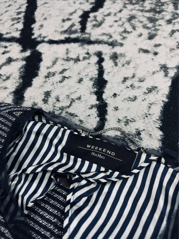 Max Mara Max Mara blue and white striped jacket 36 S Size S / US 4 / IT 40 - 4 Thumbnail