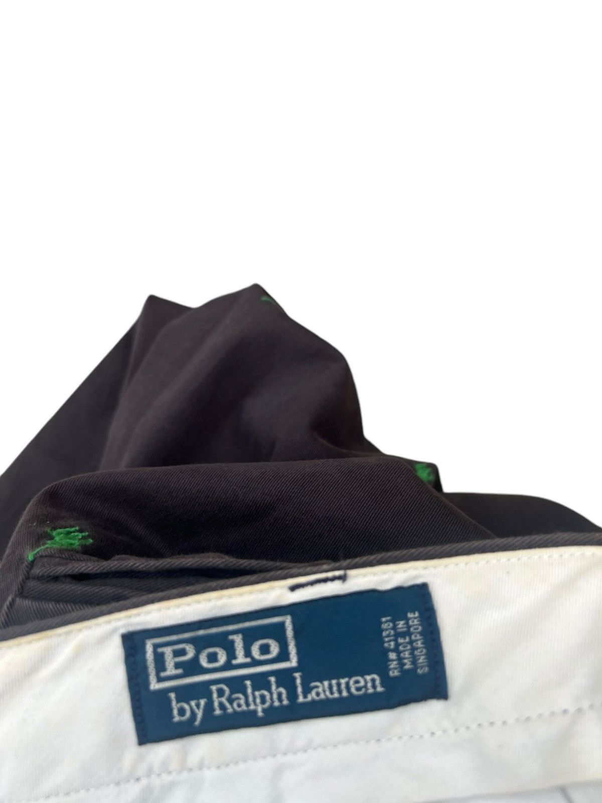 Polo Ralph Lauren Vintage Polo Ralph Lauren Small Pony Faded Chinos Pant Size US 35 - 18 Thumbnail