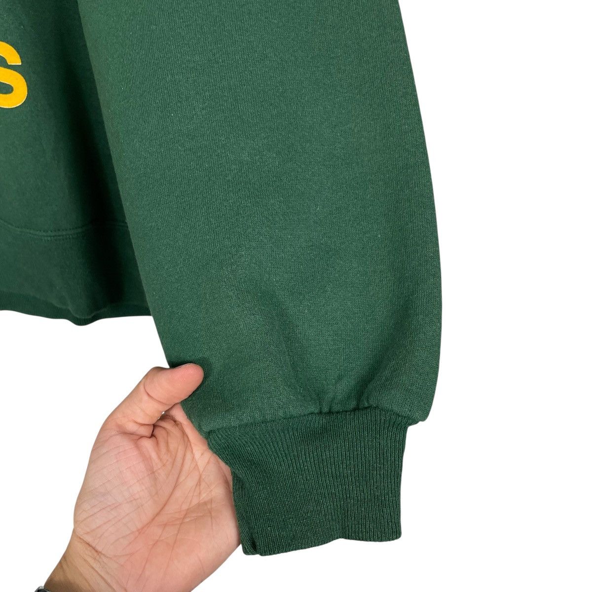 Russell Athletic Vintage 90s Oakland Athletics Green Swestshirt Size US L / EU 52-54 / 3 - 9 Thumbnail