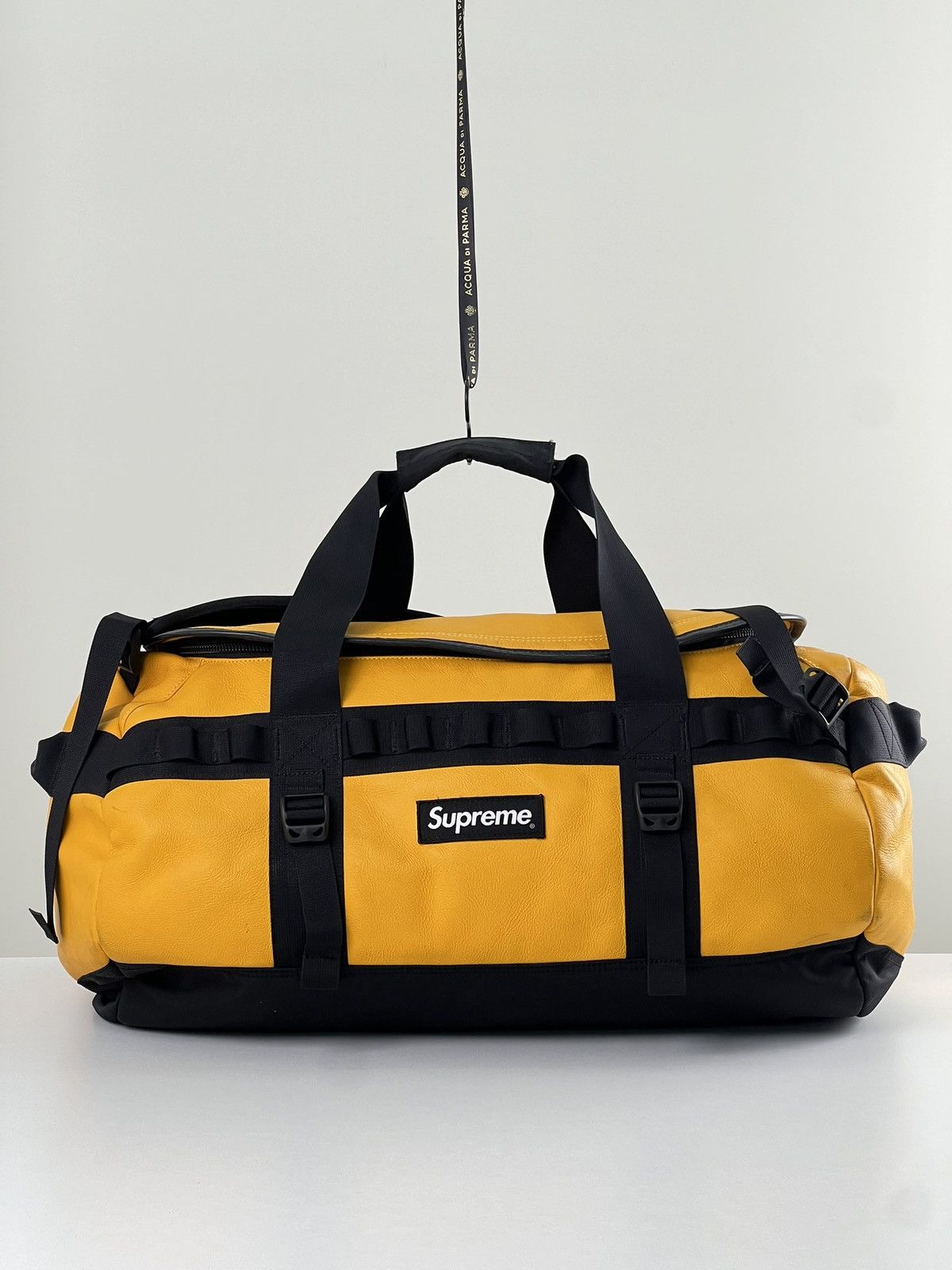 Supreme Supreme TMF leather duffel bag | Grailed