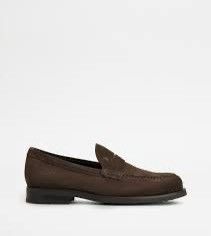 Tod's Tods Brown Suede Loafer size 7 Size US 7 / EU 40 - 8 Thumbnail