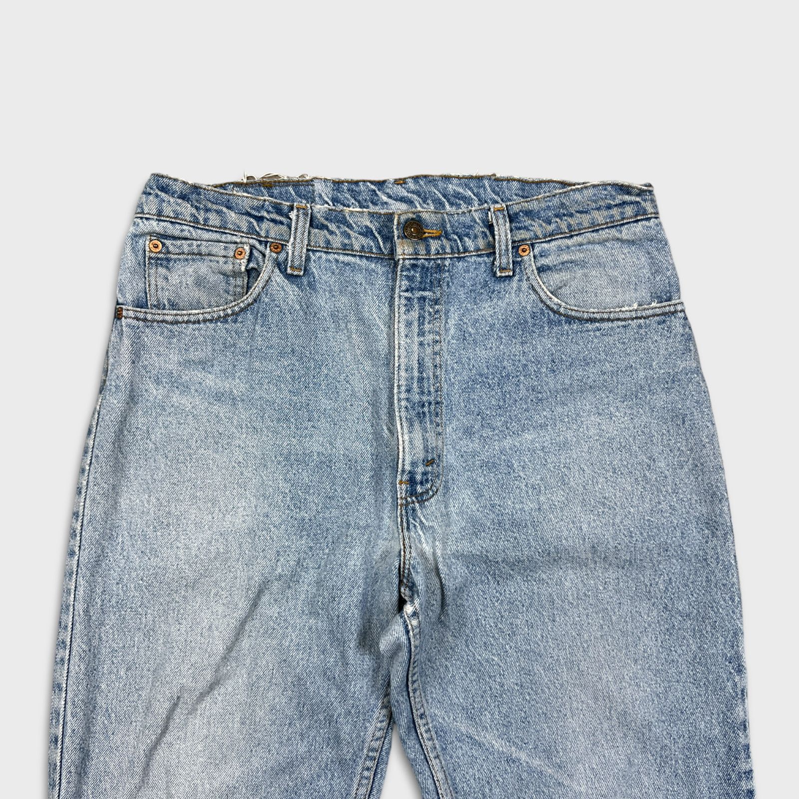 Levi's × Levi's Vintage Clothing Levi's Jeans 34x30 Baggy Relaxed Taper USA 90s Denim Pants Size US 34 / EU 50 - 2 Thumbnail
