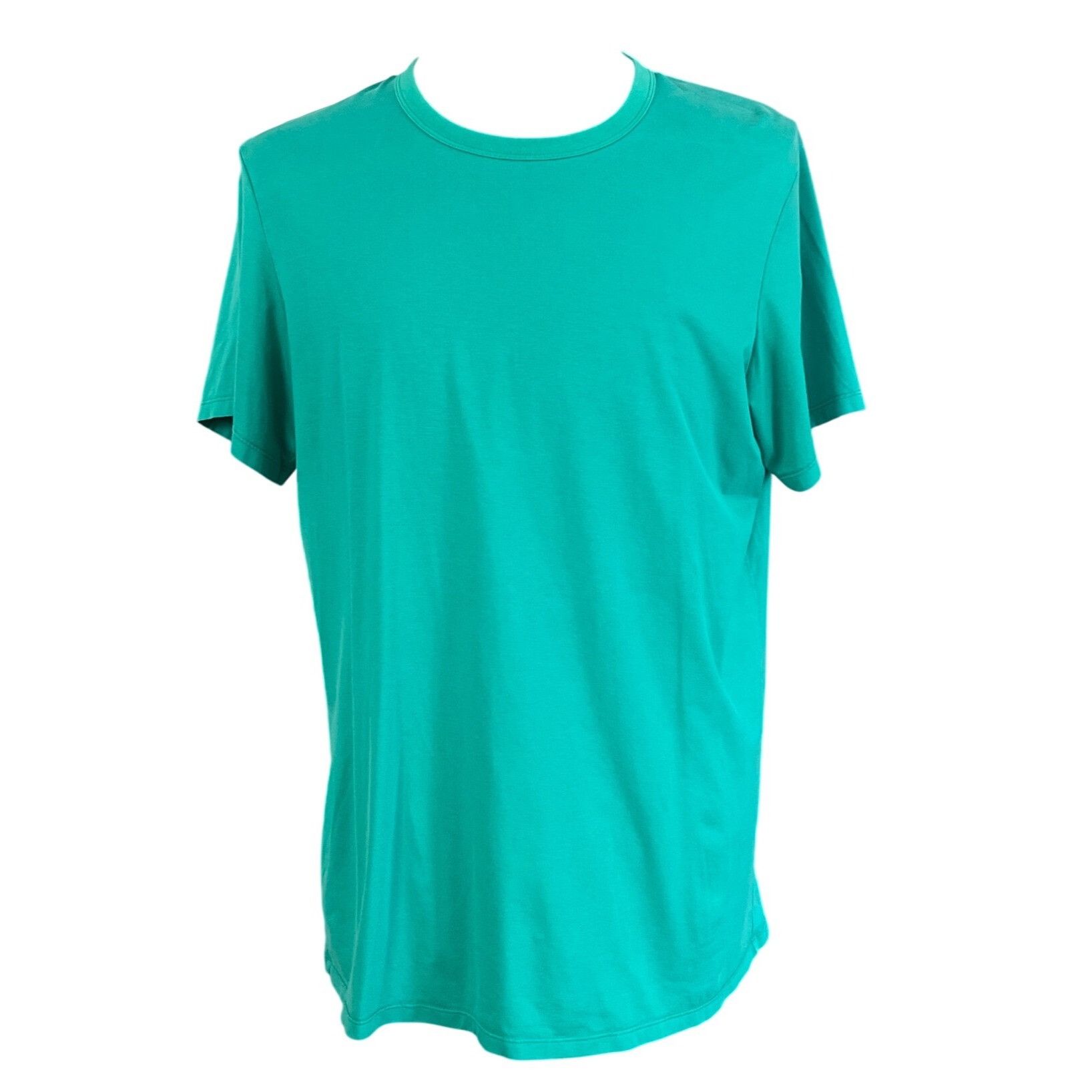 Lululemon Lululemon Mens Crew Neck Short Sleeve T-Shirt Green Lightwei Size US L / EU 52-54 / 3 - 1 Thumbnail