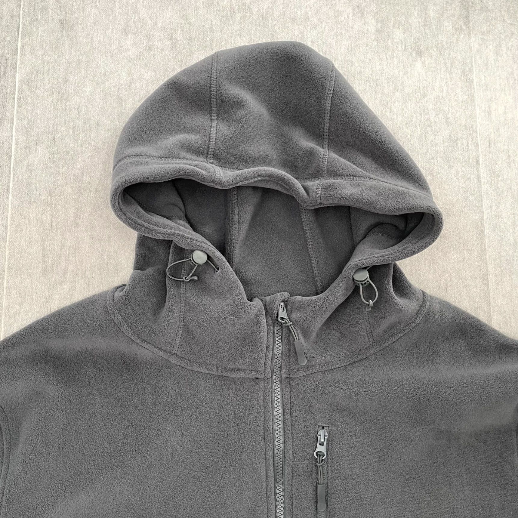 Vintage BAERSkin Jacket Adult 2XL Gray Tactical Fleece Hooded Full Zip Military Coat Men Size US XXL / EU 58 / 5 - 4 Thumbnail