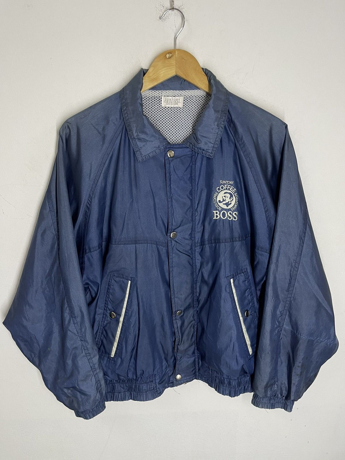 Japanese Brand × Other × Vintage VINTAGE BOSS COFFEE LIGHT JACKET Size US M / EU 48-50 / 2 - 5 Thumbnail