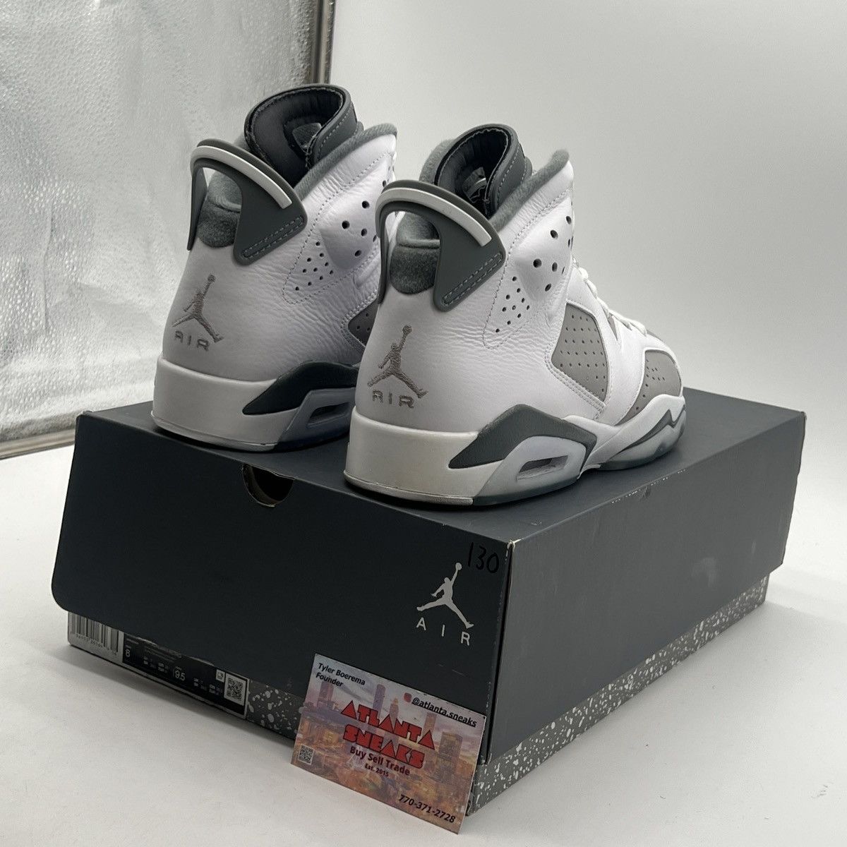 Jordan Brand Air Jordan 6 cool grey Size US 8 / EU 41 - 5 Thumbnail