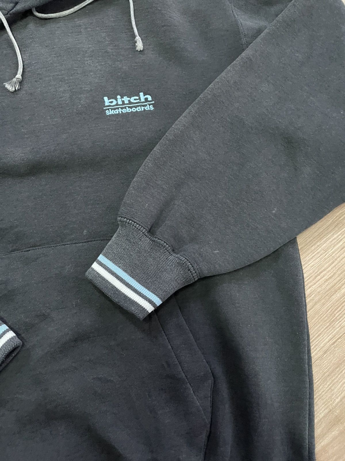 Vintage Vintage bitch skateboards hoodie Size US L / EU 52-54 / 3 - 2 Thumbnail