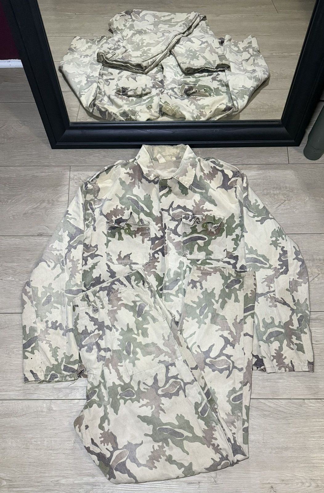 Alpha Industries Rare Vintage 2000s Saudi Arabia Special Forces 2 Piece Set Size US L / EU 52-54 / 3 - 1 Thumbnail