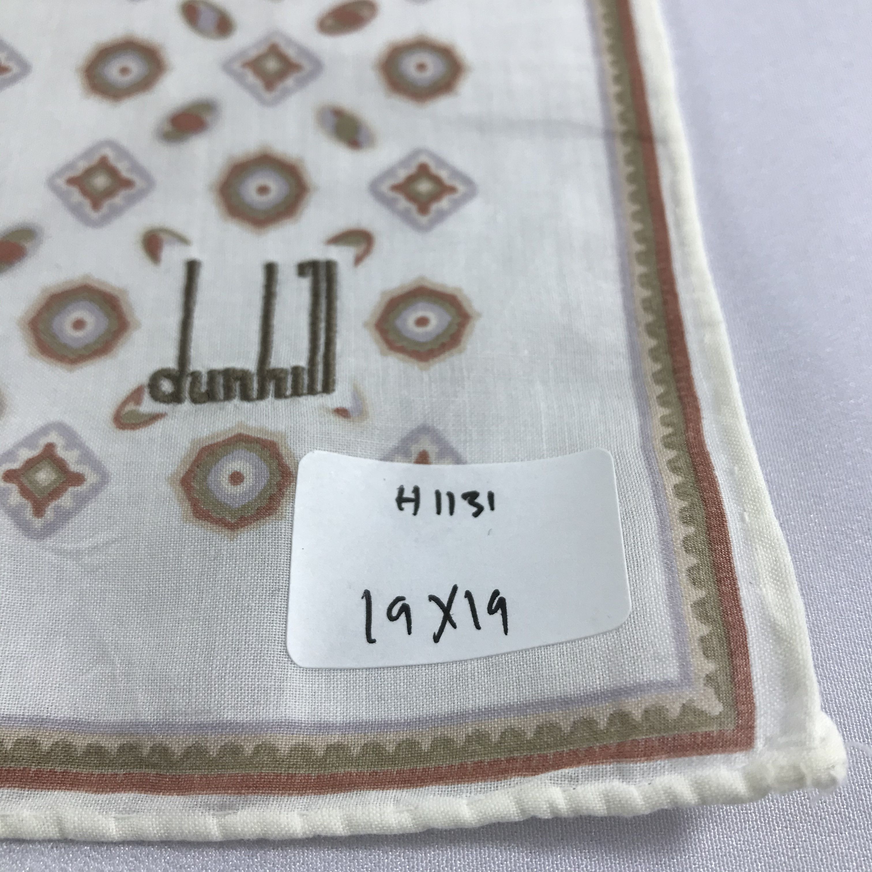 Alfred Dunhill Dunhill Handkerchief Neckerchief Bandana H1131 Size ONE SIZE - 7 Thumbnail