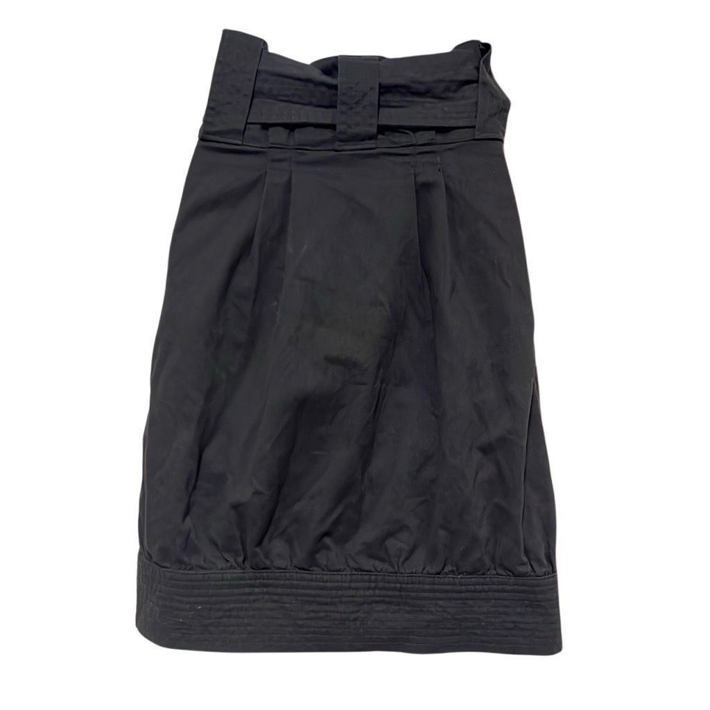Other Mike & Chris Womens 2 Vintage Y2K Gray Belted 100% Cotton Pa Size 26" / US 2 / IT 38 - 2 Thumbnail