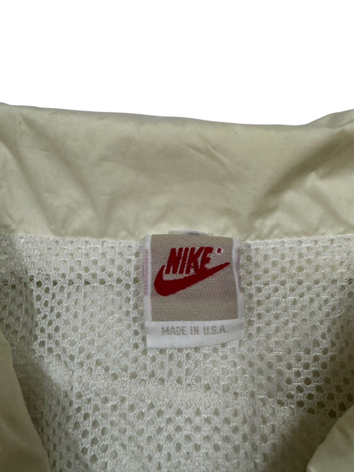 Nike × Vintage Vtg🔥90’s Nike Big Swoosh Windbreaker Jacket Size US L / EU 52-54 / 3 - 8 Thumbnail