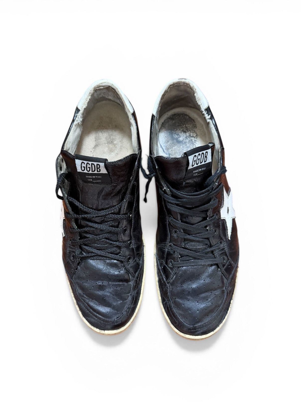 Golden Goose Golden Goose BallStar leather sneakers Size US 12 / EU 45 - 5 Thumbnail