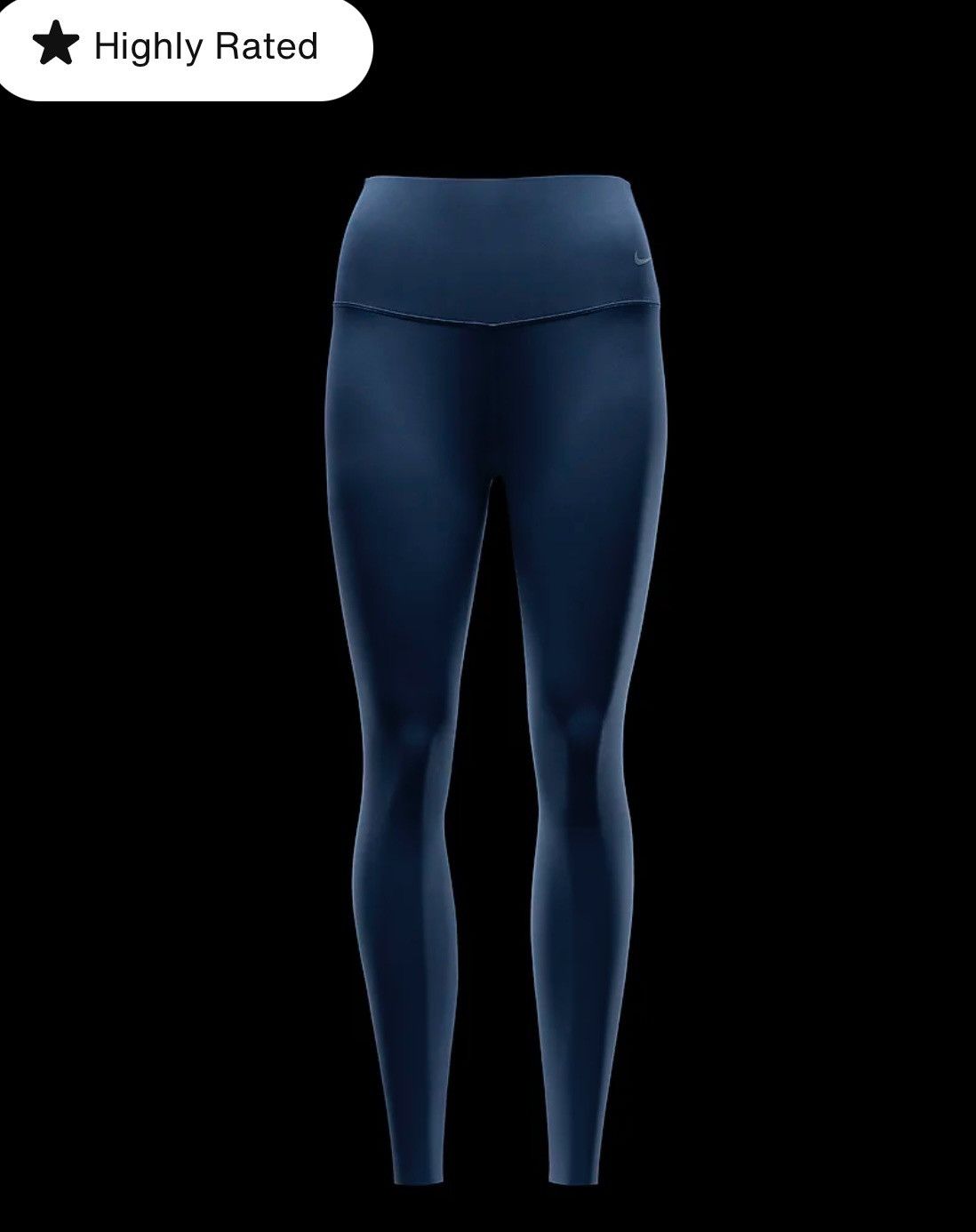 Nike Nike Zenvy Women's Gentle-Support High-Waisted 7/8 Leggings Size 27" / US 4 / IT 40 - 6 Thumbnail