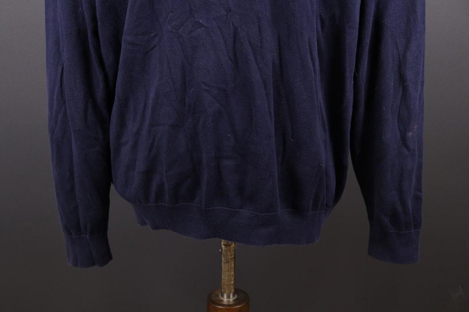 Lacoste Lacoste Blue Vintage Knit Sweater Size FR 8 / US 3XL Size US XXL / EU 58 / 5 - 11 Thumbnail