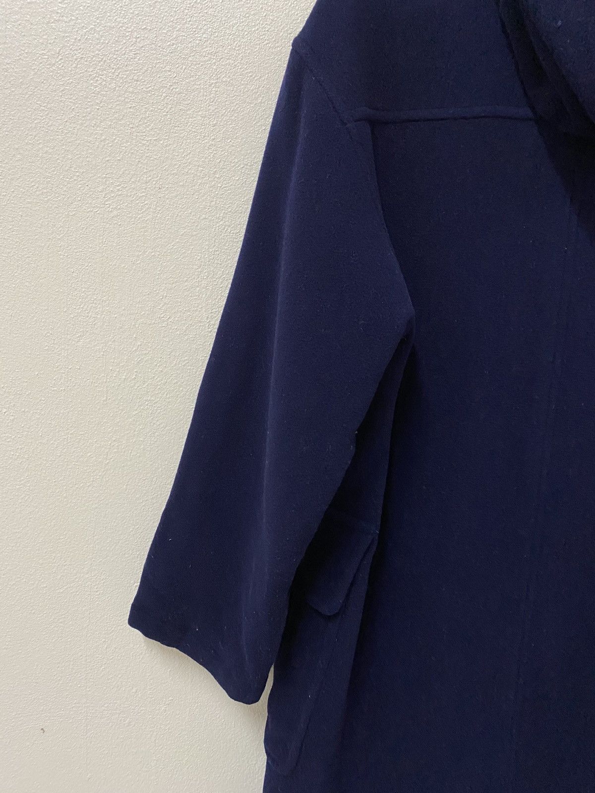 Issey Miyake RARE 🔥 I.S. Issey Miyake Navy Wool Duffle Coat Quilted Liner Size US M / EU 48-50 / 2 - 8 Thumbnail