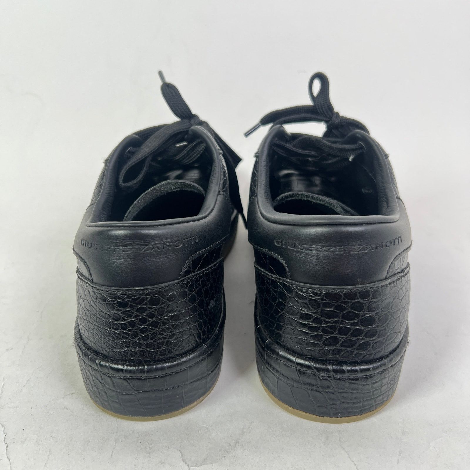 Giuseppe Zanotti Giuseppe Zanotti Embossed Crocodile GZ-City Sneaker Size US 8 / EU 41 - 6 Thumbnail