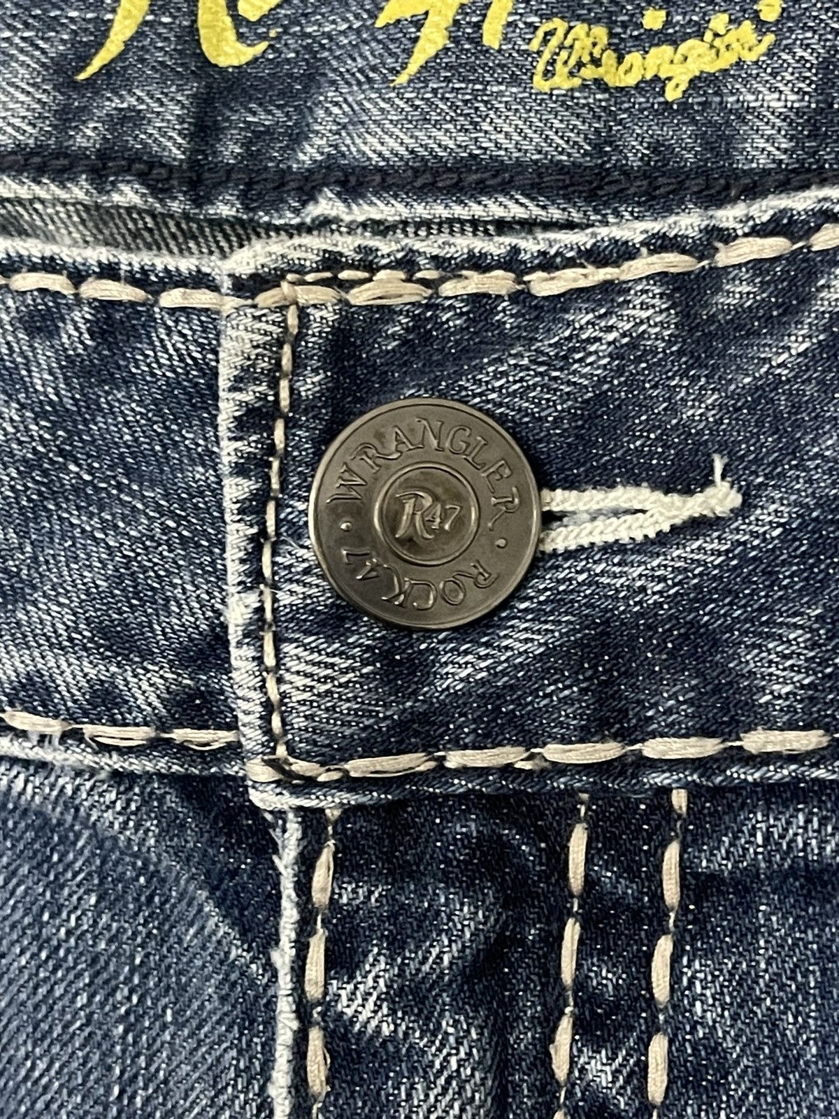 Wrangler Vintage Rock 47 Flared Denim Size US 32 / EU 48 - 7 Thumbnail