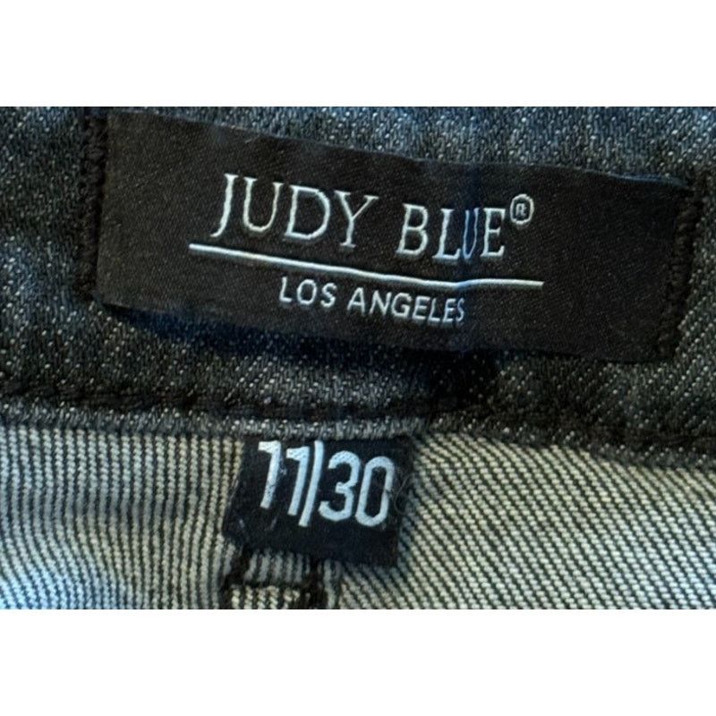 Judy Blue Judy Blue Jeans Women 11 Charcoal Black Boyfriend Fit Denim Size 30" / US 8 / IT 44 - 6 Thumbnail