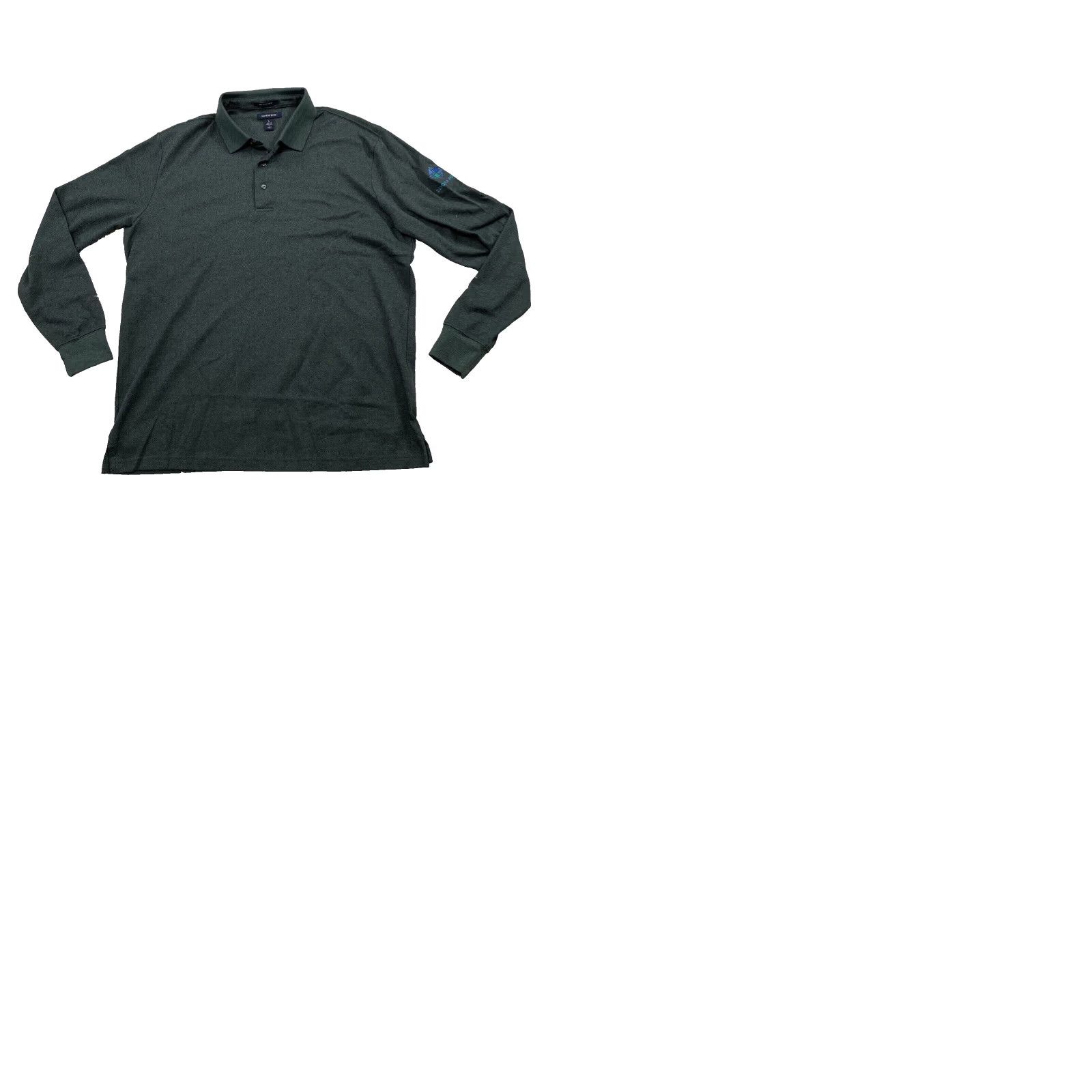 Lands' End Lands' End Rugby Shirt Men L Green Belair Savona Road Logo Size US L / EU 52-54 / 3 - 11 Thumbnail