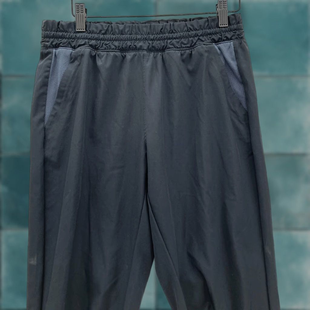 Under Armour Under Armour Squad Warm Up Jogger Pants Mens Small Black Performance Stretch Gym Size US 29 - 1 Thumbnail