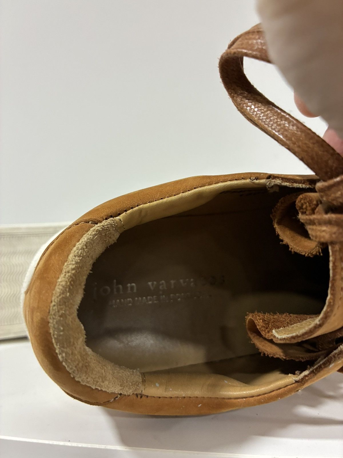 John Varvatos Reed paint splatter Low Top Sneaker 8.5 Size US 8.5 / EU 41-42 - 13 Thumbnail