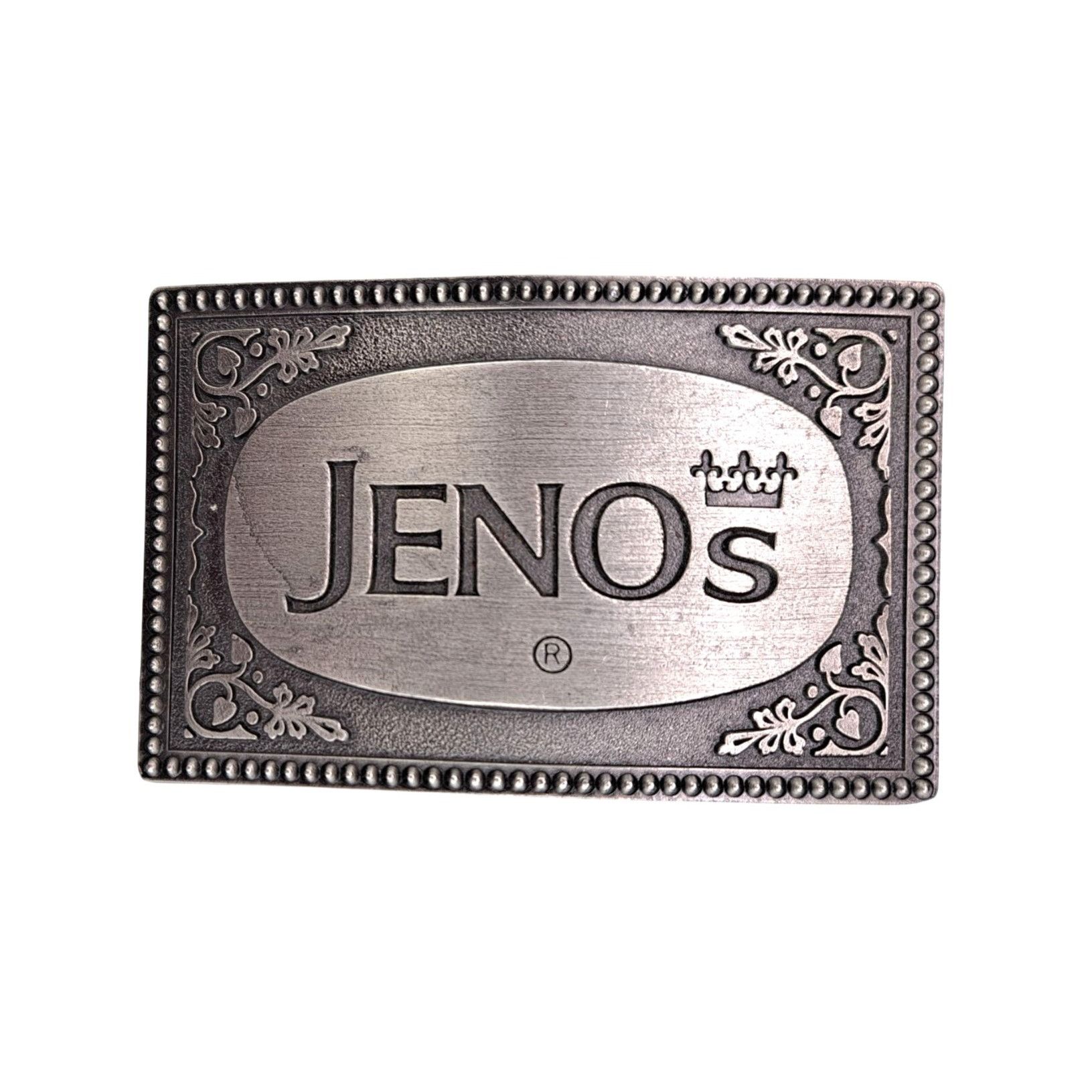 Vintage Vintage Jeno's Pizza Metal Belt Buckle Snack Food Lewis Size ONE SIZE - 1 Thumbnail
