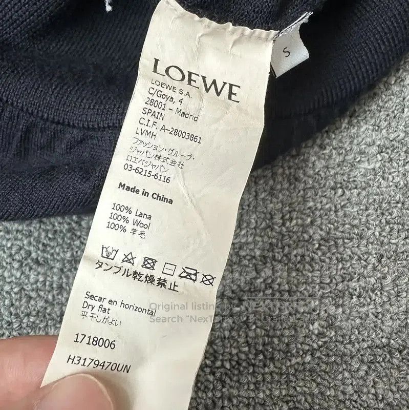 Loewe Loewe Women's Blue Wool Knit Sweater . Size S / US 4 / IT 40 - 4 Thumbnail