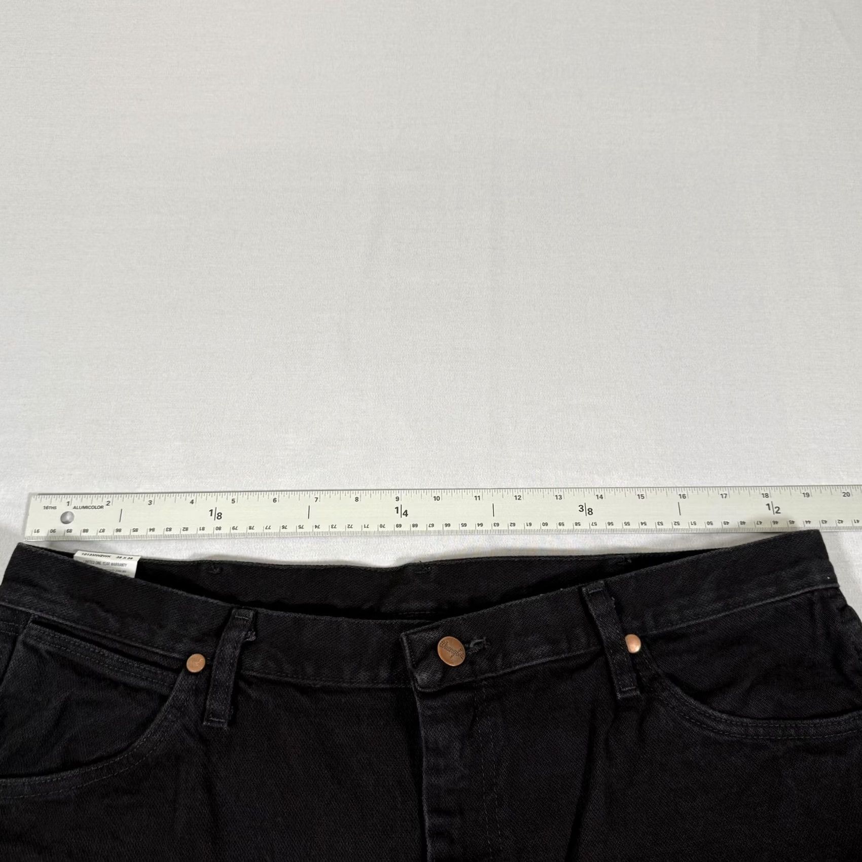 Wrangler Wrangler Jeans Men 38x36 Black 13MWZ Cowboy Cut Bootcut Denim Pants Western Cowboy Western Bootcut Size US 38 / EU 54 - 6 Thumbnail