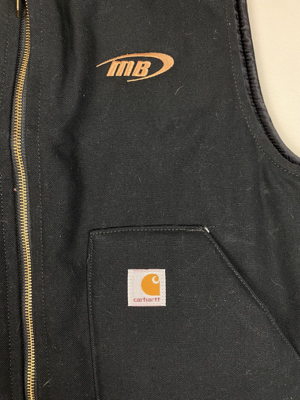 Carhartt Vintage Black Carhartt Work Vest V01 Size US L / EU 52-54 / 3 - 2 Thumbnail