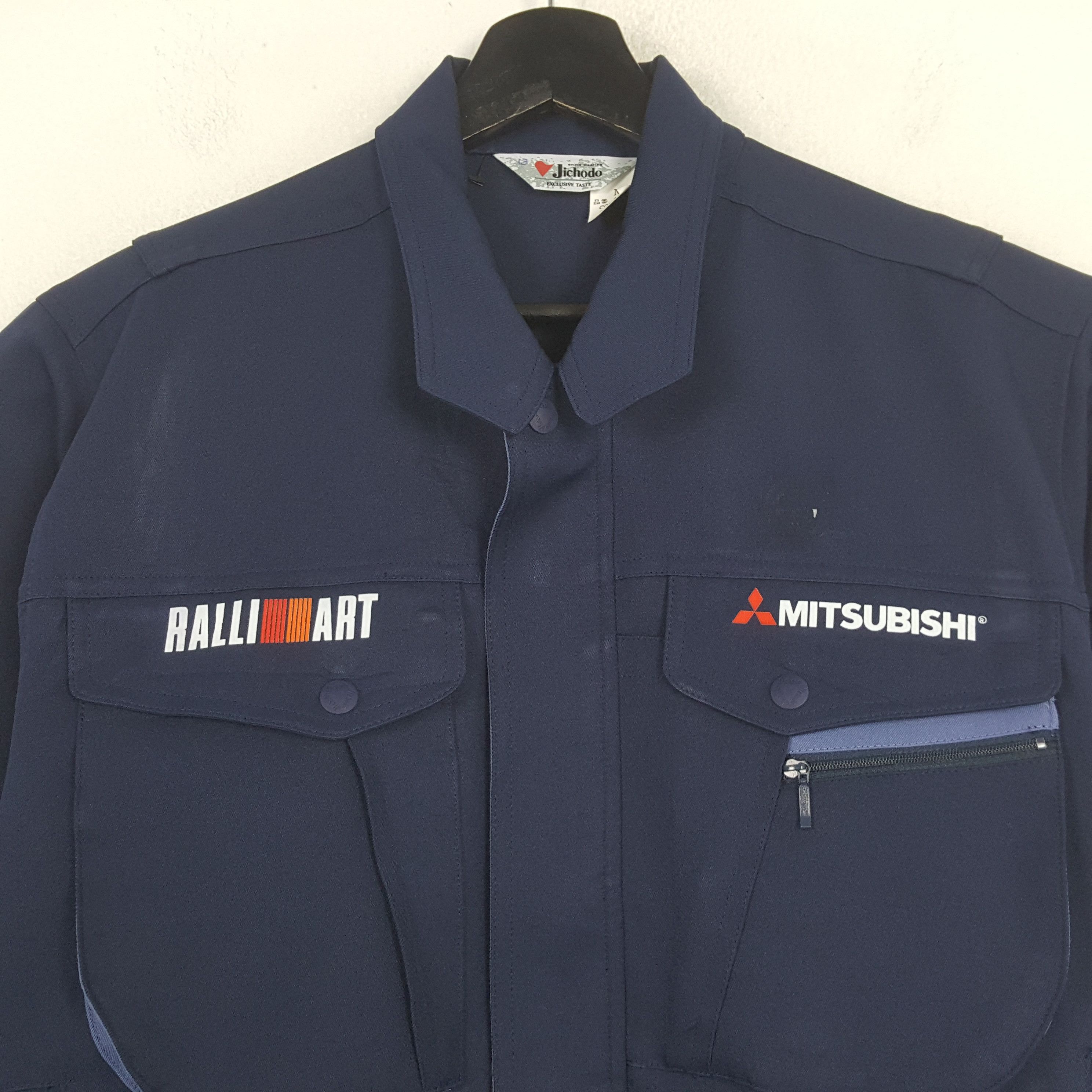 Vintage MITSUBISHI Ralli Art Motorsports Custom Art Jacket C295N2 Size US M / EU 48-50 / 2 - 4 Thumbnail