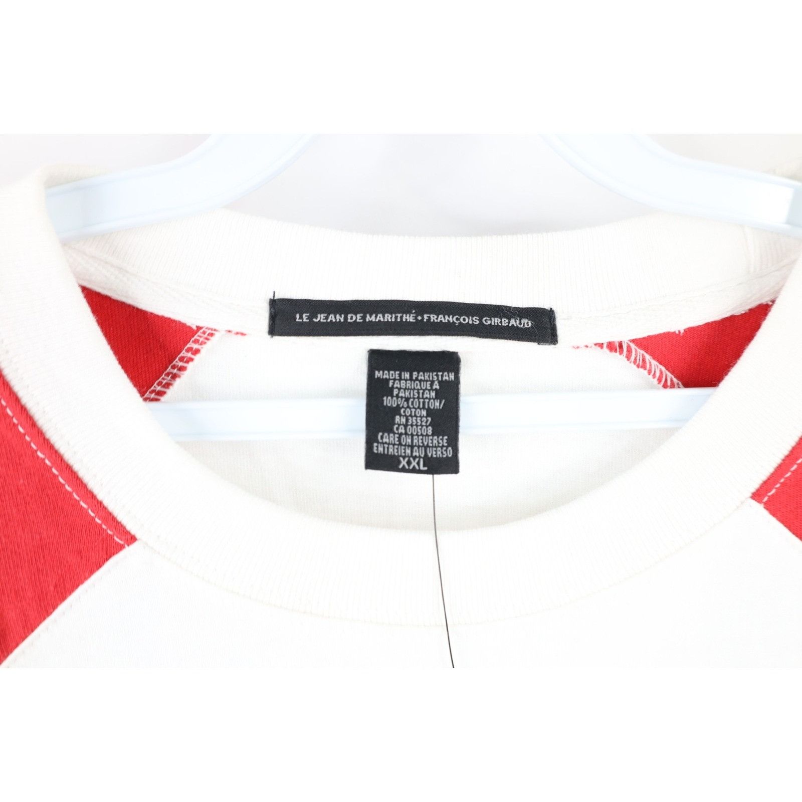 Marithe + Francois Girbaud × Vintage NOS Vintage 90s Marithe Francois Girbaud Torch T-Shirt Size US XXL / EU 58 / 5 - 7 Thumbnail