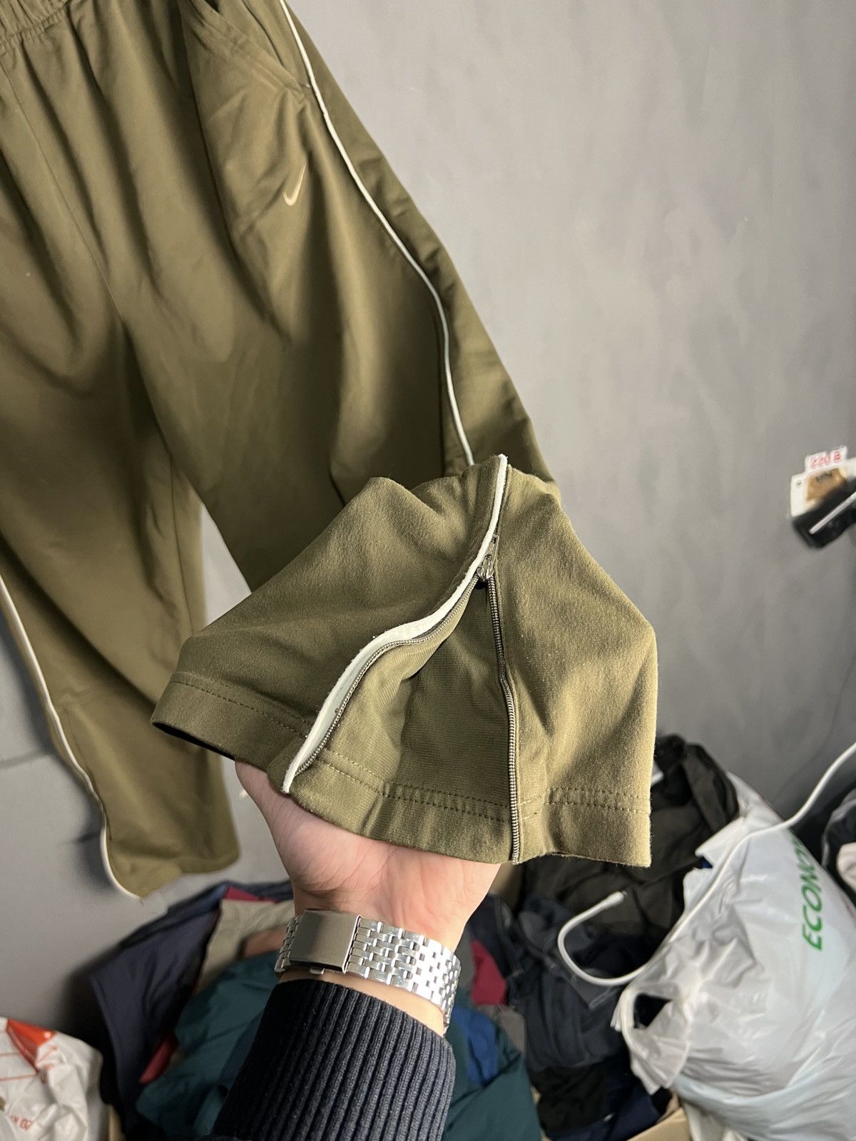 Nike Vintage Nike Cotton Track Pants Size US 34 / EU 50 - 4 Thumbnail