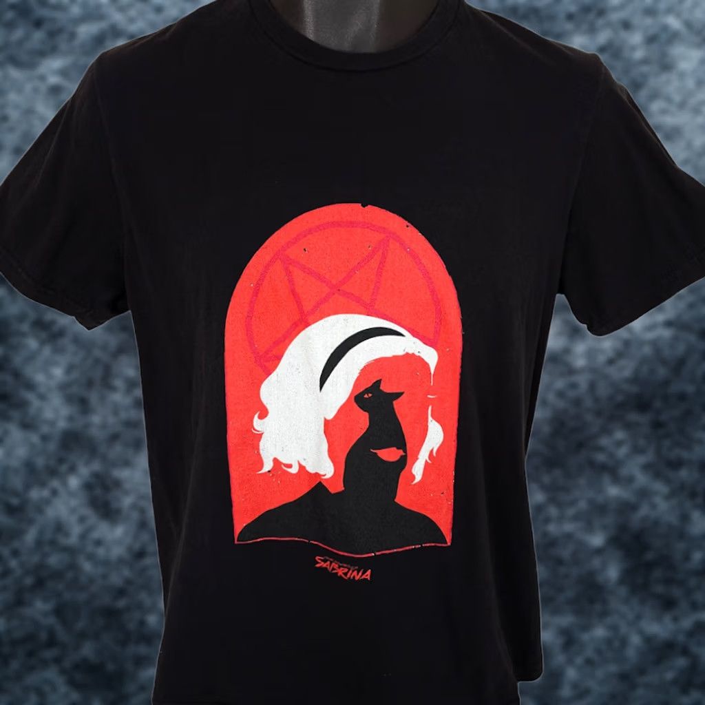 Vintage Chilling Adventures Of Sabrina T Shirt Mens Size Medium Black Archie Comics Size US M / EU 48-50 / 2 - 1 Thumbnail