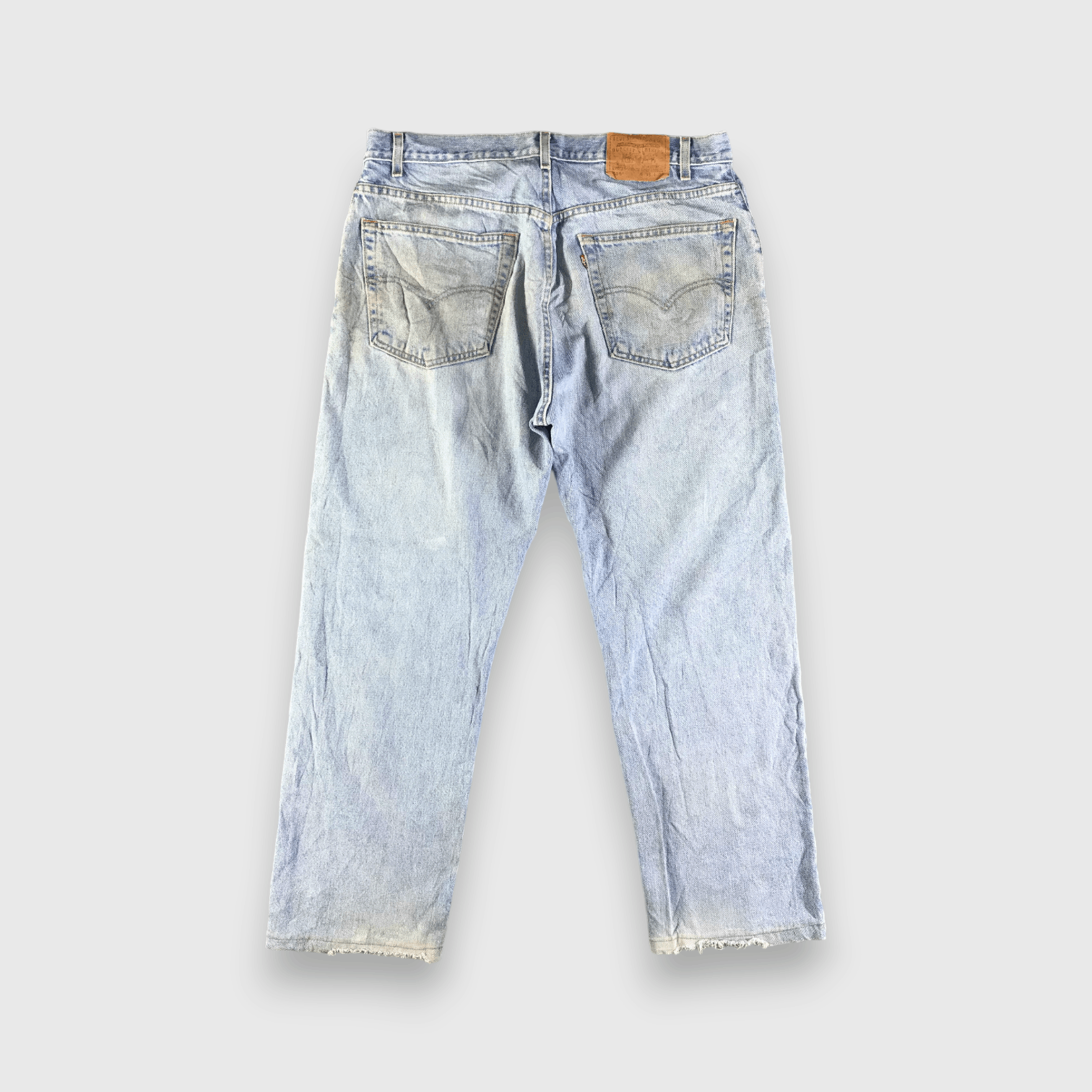 Levi's 90s Vintage Light Wash Levis 505 Jeans-J4187 Size US 38 / EU 54 - 2 Thumbnail
