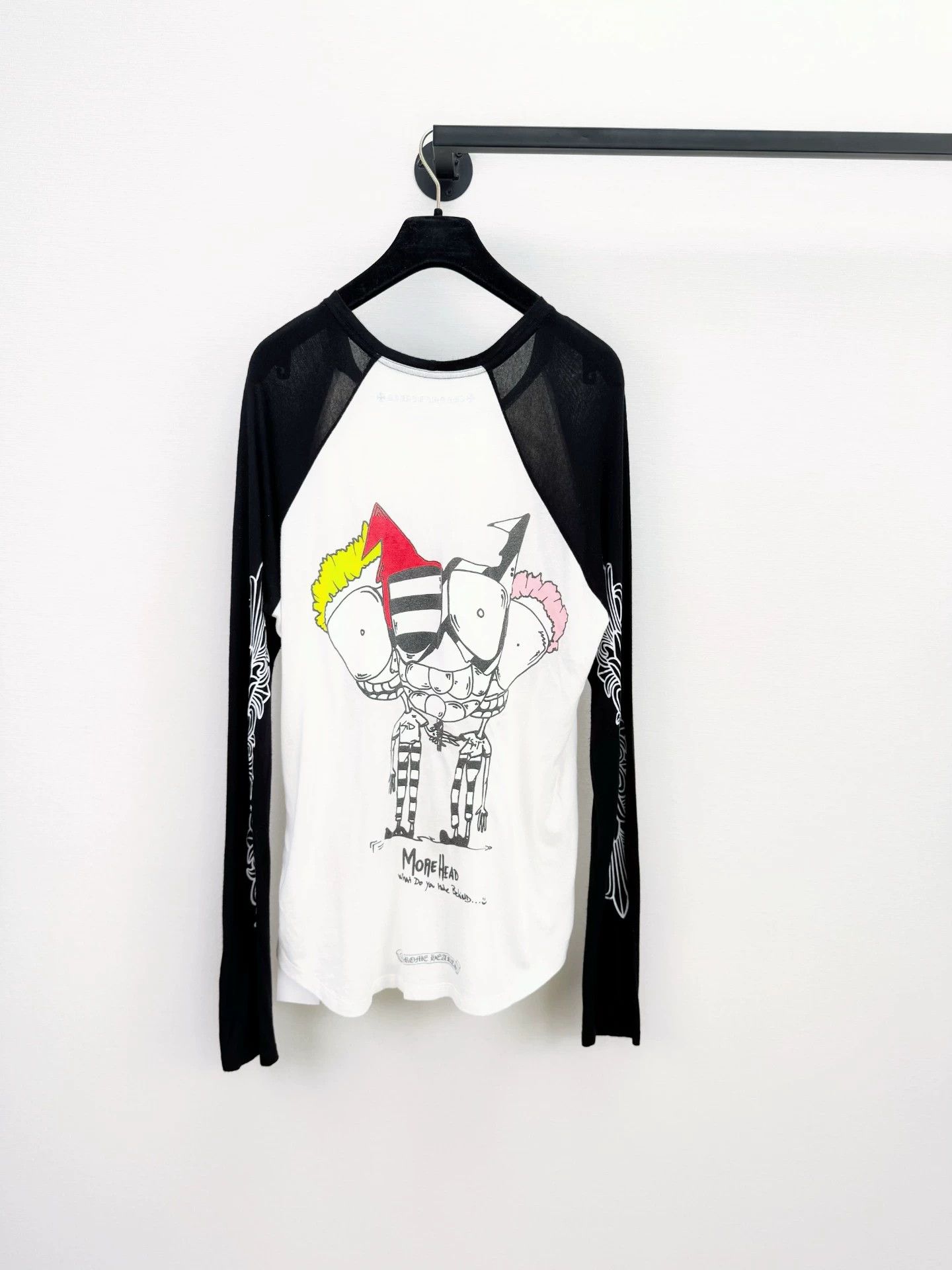 Chrome Hearts Chrome Hearts black and white long sleeves Size US XXS / EU 40 - 2 Thumbnail