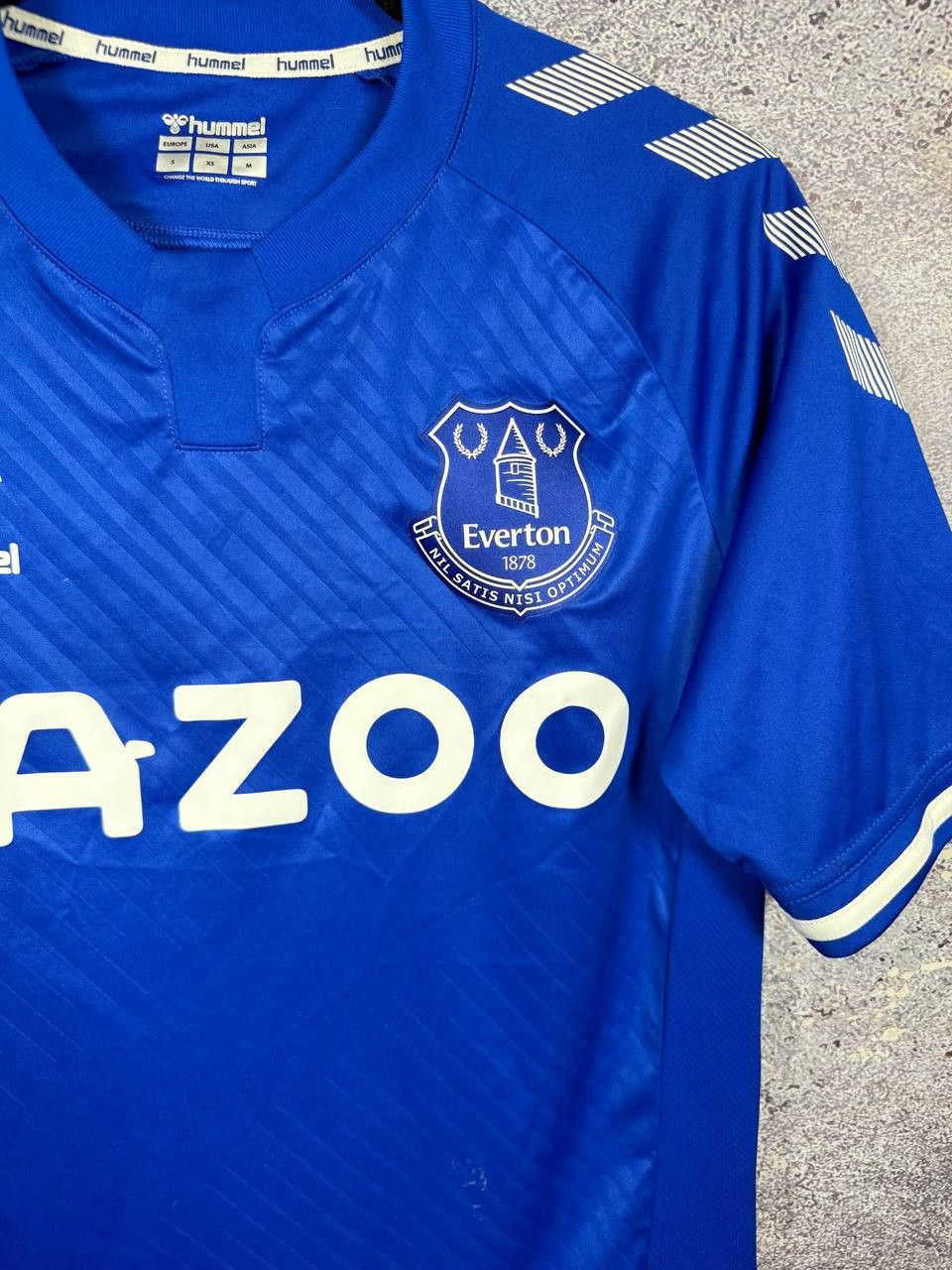 Hummel Vintage Everton 2020/21 Hummel Soccer Jersey Blokcore Small Size US S / EU 44-46 / 1 - 5 Thumbnail
