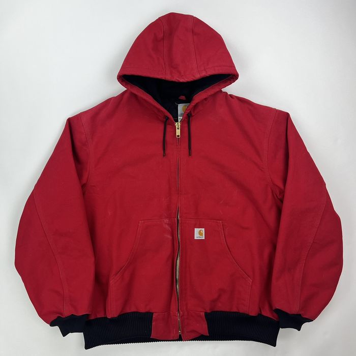 Carhartt hot sale j140 red