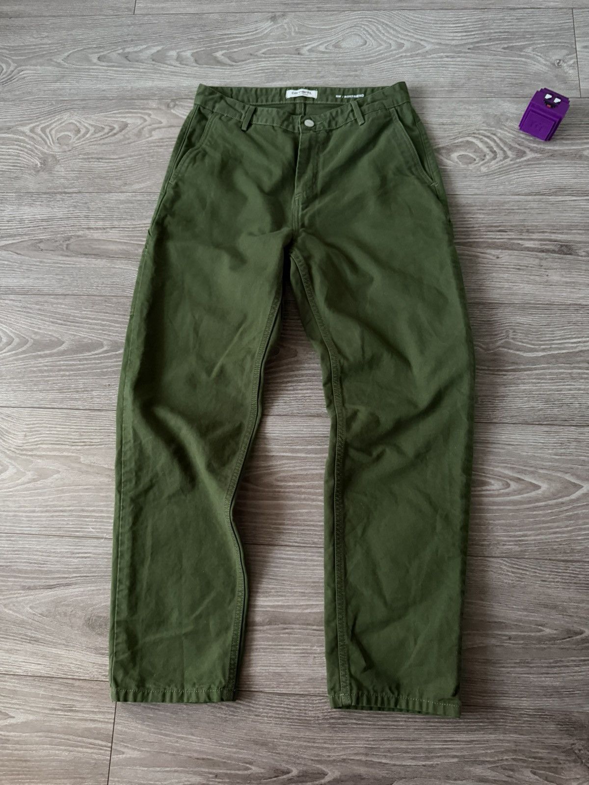 Carhartt ‼️Carhartt Wip Regular Cargo Boyfriend Y2k Pierce Rap Pants Size US 36 / EU 52 - 8 Thumbnail