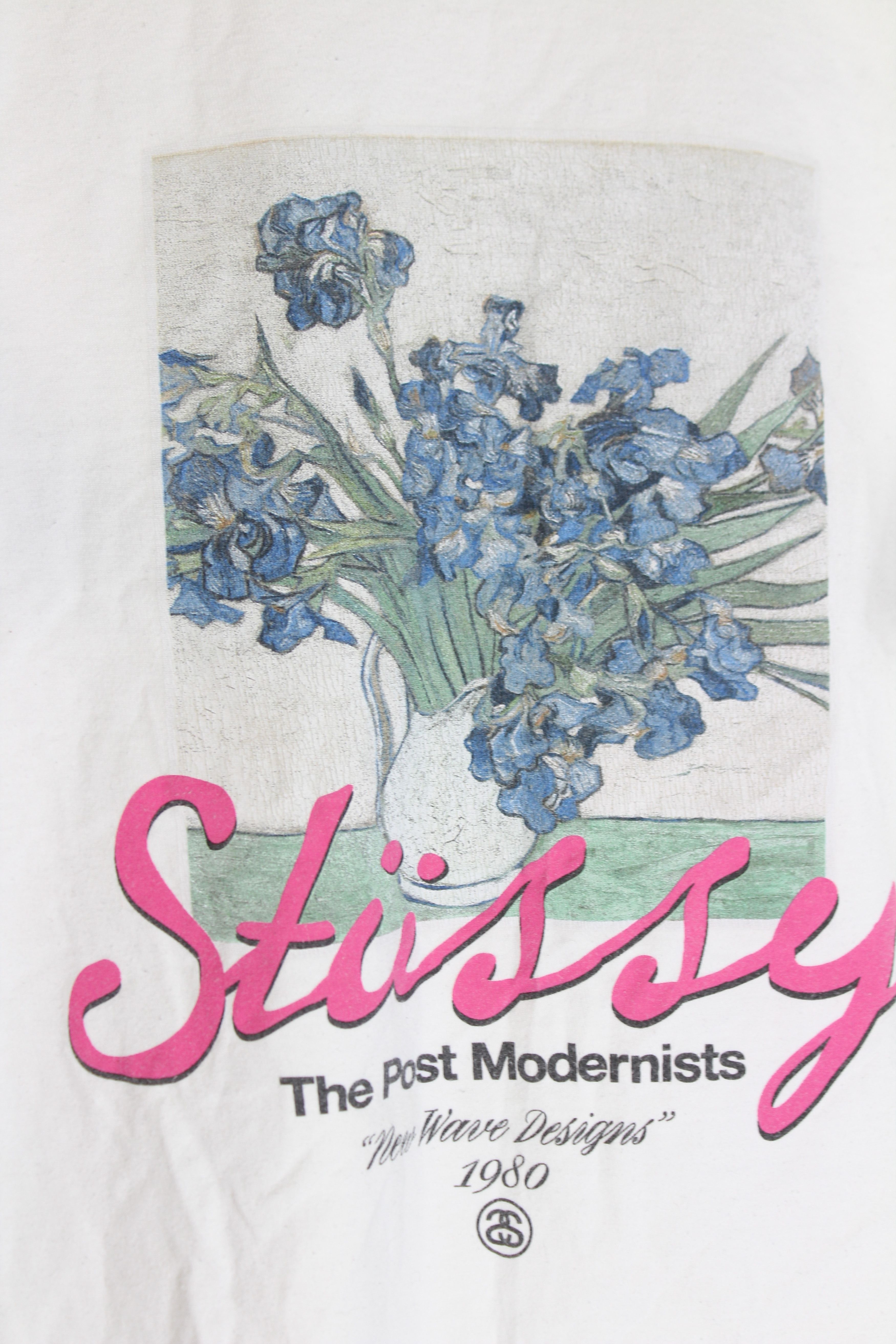 Stussy STUSSY POST MODERNISTS WHITE T-SHIRT VINTAGE Size US L / EU 52-54 / 3 - 8 Thumbnail