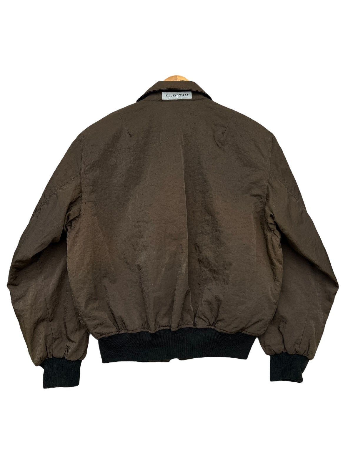 C.P. Company Vintage 80s Cp Company Brown Light Bomber Jacket Size US M / EU 48-50 / 2 - 2 Thumbnail