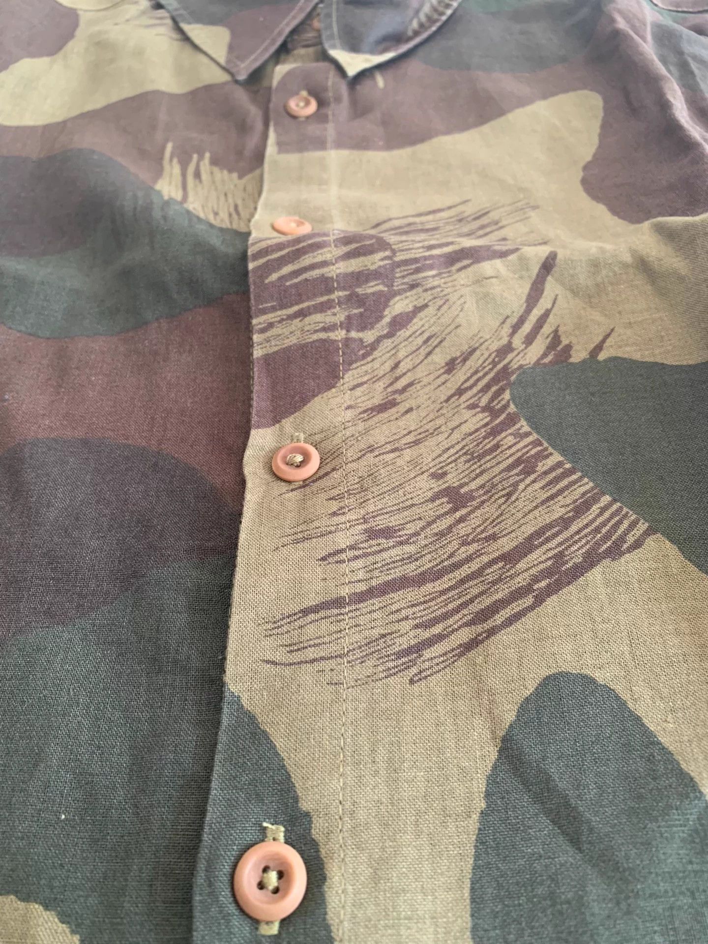 Other Fleurs De Bagne Denison Camo Classic Shirt French XXL Size US XXL / EU 58 / 5 - 3 Thumbnail